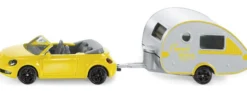 siku 1629 VW Beetle Wohnanhänger | Modellauto 1:55