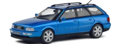Solido 421437990 Audi Avant S2 1993 blau | Modellauto 1:43