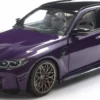 Solido 421186480 BMW M3 G81 TOURING lila | Modellauto 1:18