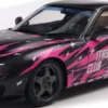 Solido 421186469 Mazda RX7 FD3RS SOLIDO WORKS ITASHA schwarz/pink | Modellauto 1:18