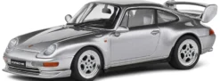 Solido 421438195 Porsche 993 Carrera RS Clupsport silber | Modellauto 1:43