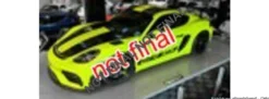 Solido 421438302 Porsche 718 Cayman GT4 RS grün | Modlelauto 1:43