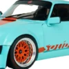Solido 421186593 Porsche 911 KS-R von Khyzyl Saleem metallic blau | Modellauto 1:18