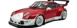 Solido 421186466 Porsche RWB Bodykit PORCO ROSSO rot/weiß | Modellauto 1:18