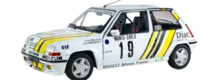 Solido 421186609 Renault 5 GT Turbo Startnummer 19 weiß | Modellauto 1:18