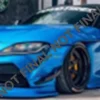Solido 421186589 Toyota GR Supra LWB metallic blau | Modellauto 1:18