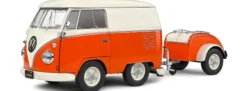 Solido 421186412 Volkswagen T1 Kool Kombi 2023 weiß/orange | Modellauto 1:18