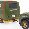 Solido 421186411 Volkswagen T1 Kool Kombi Army Fighter 2023 | Modellauto 1:18