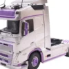 Solido 421240214 Volvo FH Globetrotter XL Silber/lila | LKW-Modell 1:24