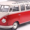 Solido 421186463 VW T1 21 Fenster rot/weiß | Modellauto 1:18