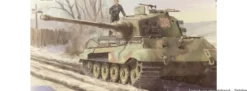 SUYATA NO-005 Königstiger Henschel Turm | Panzer Bausatz 1:48