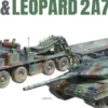 Takom 5011 SLT-56 mit Leopard 2A7 Panzer | Militär Bausatz 1:72