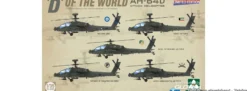 Takom TAK2606 D of the World AH-64D Attack Helicopter Limited Edition | Hubschrauberbausatz 1:35