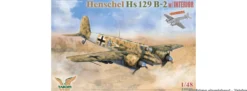 Takom TAK48001 Henschel Hs 129 B-2 mit Bonusteilen | Flugzeug Bausatz 1:48