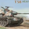 Takom TAK2204 T58 Heavy Tank | Panzer Bausatz 1:35