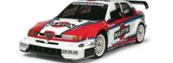 TAMIYA 58606 Alfa Romeo 155 V6 TI Martini TT-02 | RC Auto Bausatz 1:10