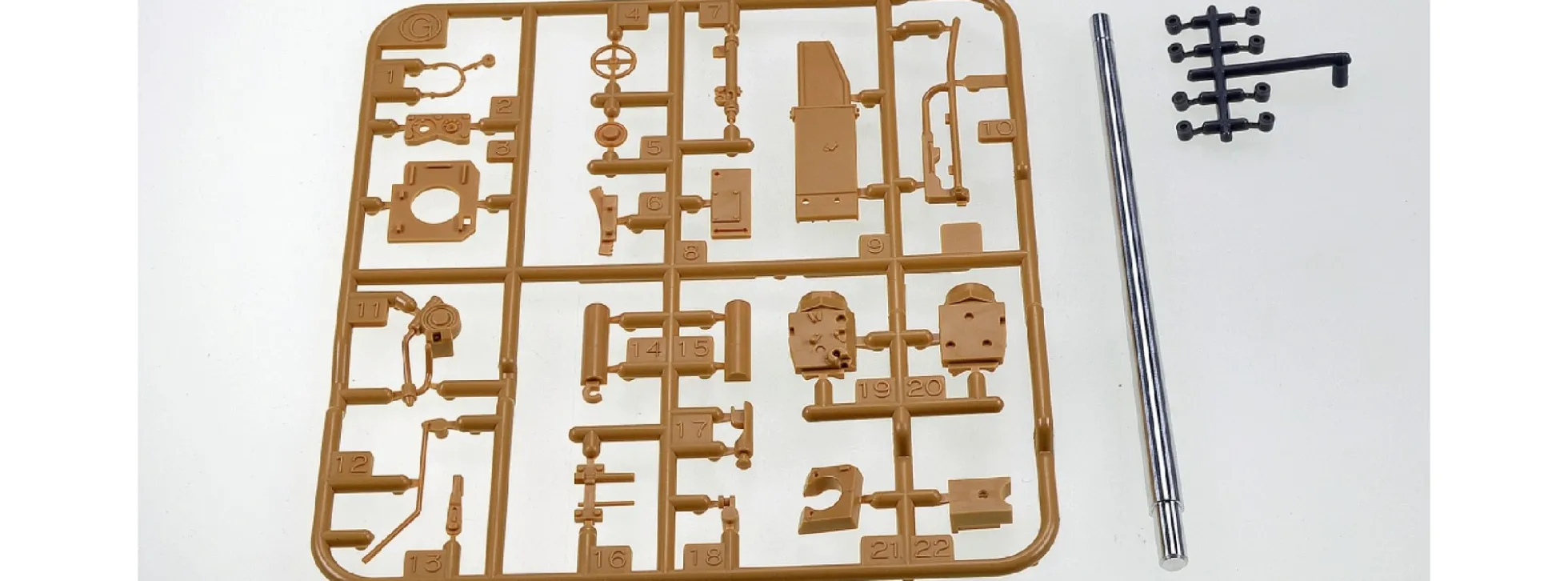TAMIYA 12660 Alu Kanonenrohr JgdPz IV/70 lang | Modellbau Zubehör 1:35