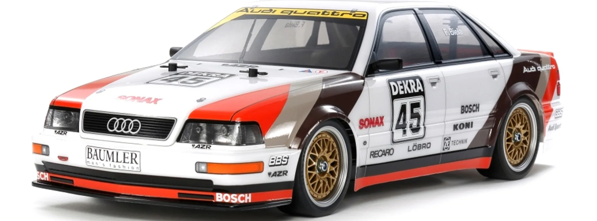TAMIYA 58682 Audi V8 Tourenwagen TT-02 | RC Auto Bausatz 1:10