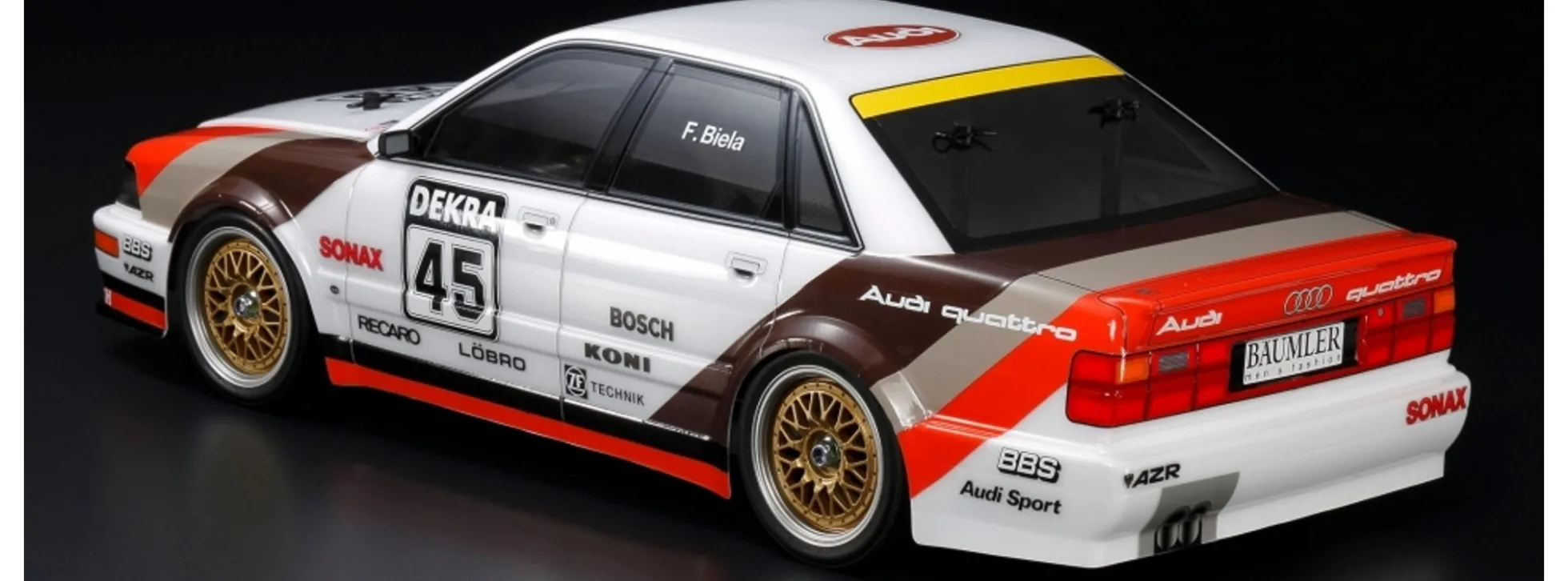 TAMIYA 58682 Audi V8 Tourenwagen TT-02 | RC Auto Bausatz 1:10