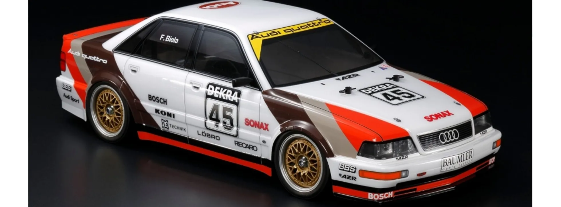 TAMIYA 58682 Audi V8 Tourenwagen TT-02 | RC Auto Bausatz 1:10