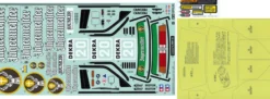 TAMIYA 319490173 Aufkleber BMW M3 Jägermeister 58760 | für Karosserien 1:10