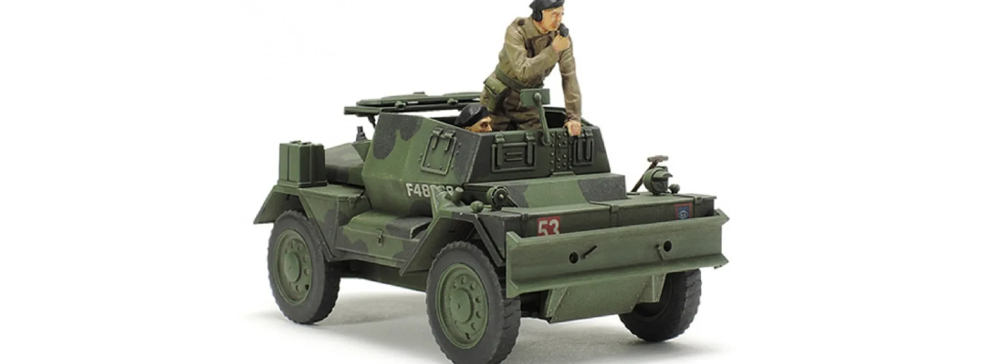 TAMIYA 32581 Britischer Panzerspähwagen Dingo II | Militär Bausatz 1:48