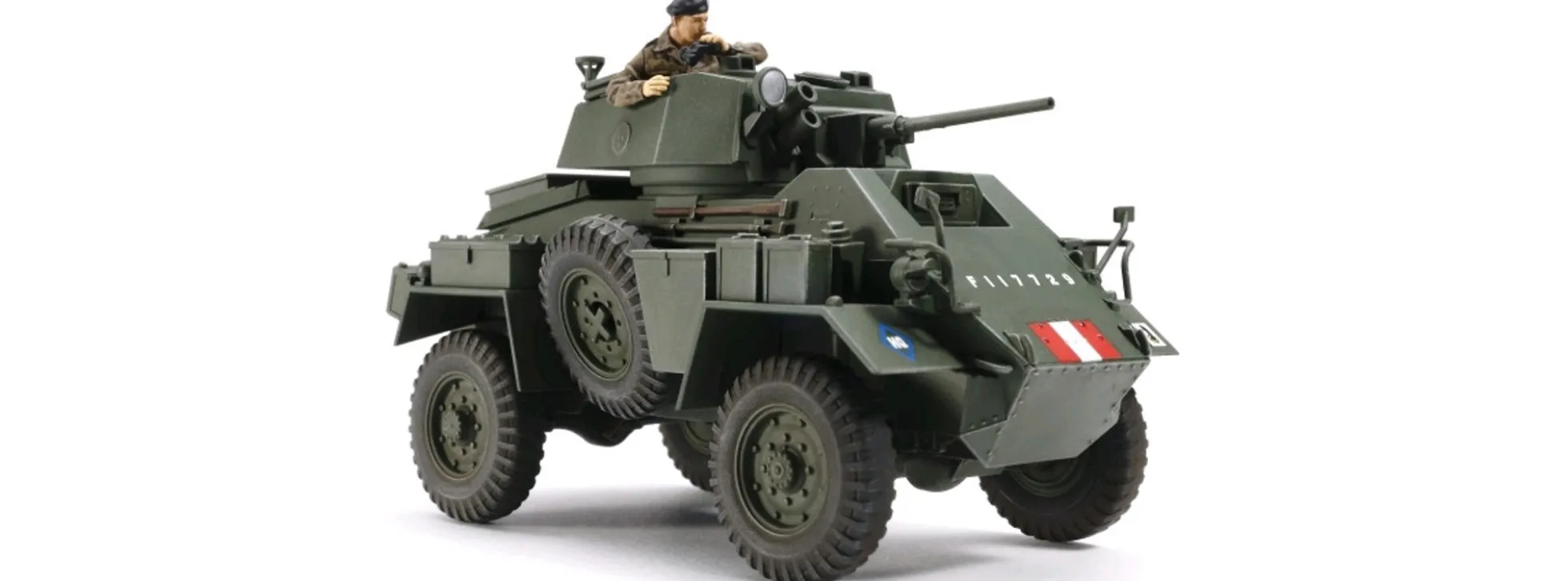 TAMIYA 32587 British 7ton Panzerwagen Mk.IV | Militär Bausatz 1:48