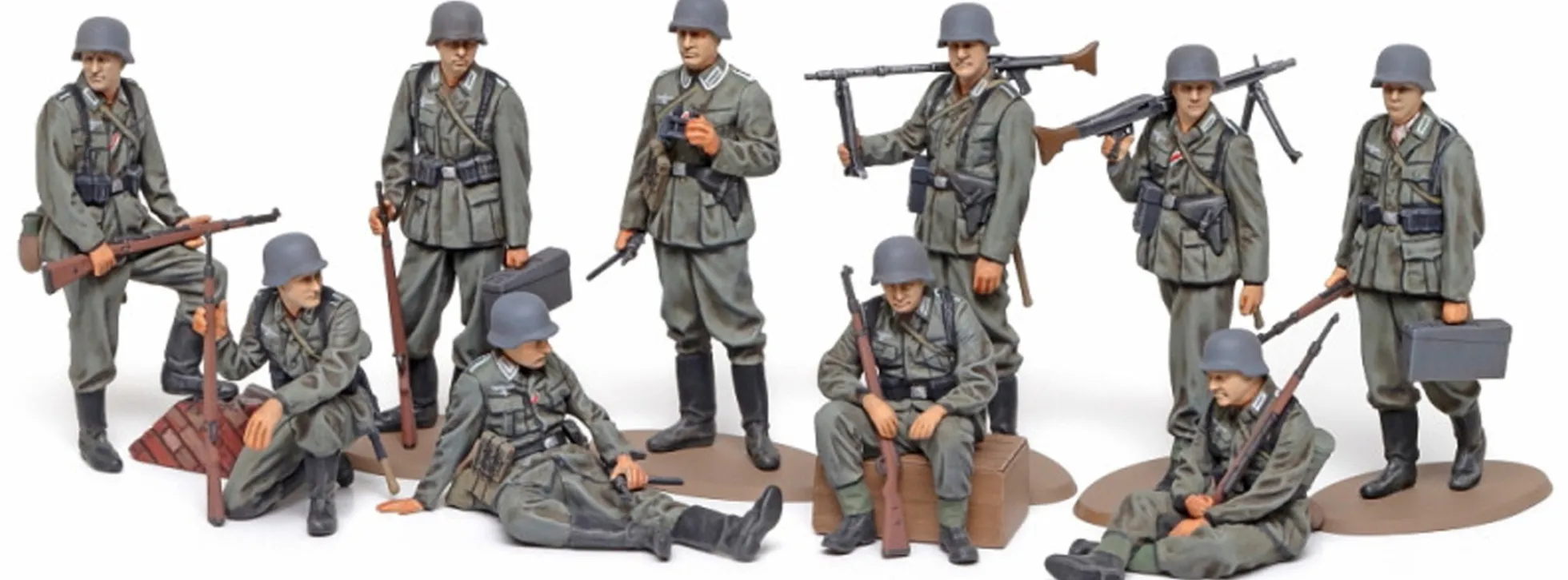 TAMIYA 32602 Deutsche Infanterie | Militär Bausatz 1:48