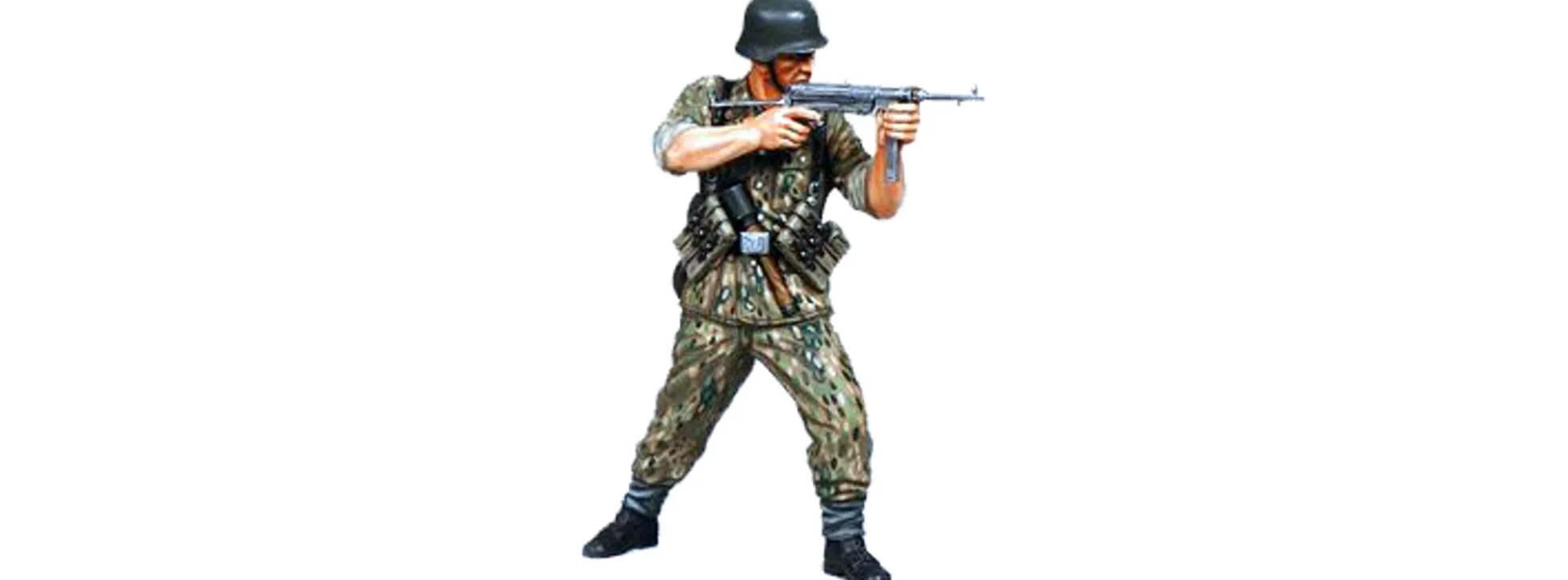 TAMIYA 36303 Deutsche Infanterie Soldat WWII Figur | Militär Bausatz 1:16