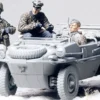 TAMIYA 35253 Deutsche Schwimmwagen Besatzung 4 Figuren Bausatz 1:35