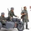 TAMIYA 35384 Deutsches Seitenwagengespann KS600 | Militär Bausatz 1:35