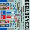 TAMIYA 319490154 DT-04 Aufkleber für Fighter NXGEN #58741 | RC-Car Zubehör