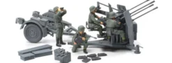TAMIYA 32554 Dt. 20 mm Flakvierling 38 | WWII | Wehrmacht | Bausatz 1:48