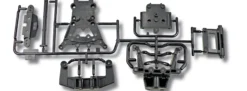 TAMIYA 319115594 DT-04 M-Teile Halterung Getriebe/Chassis | RC-Car Ersatzteil