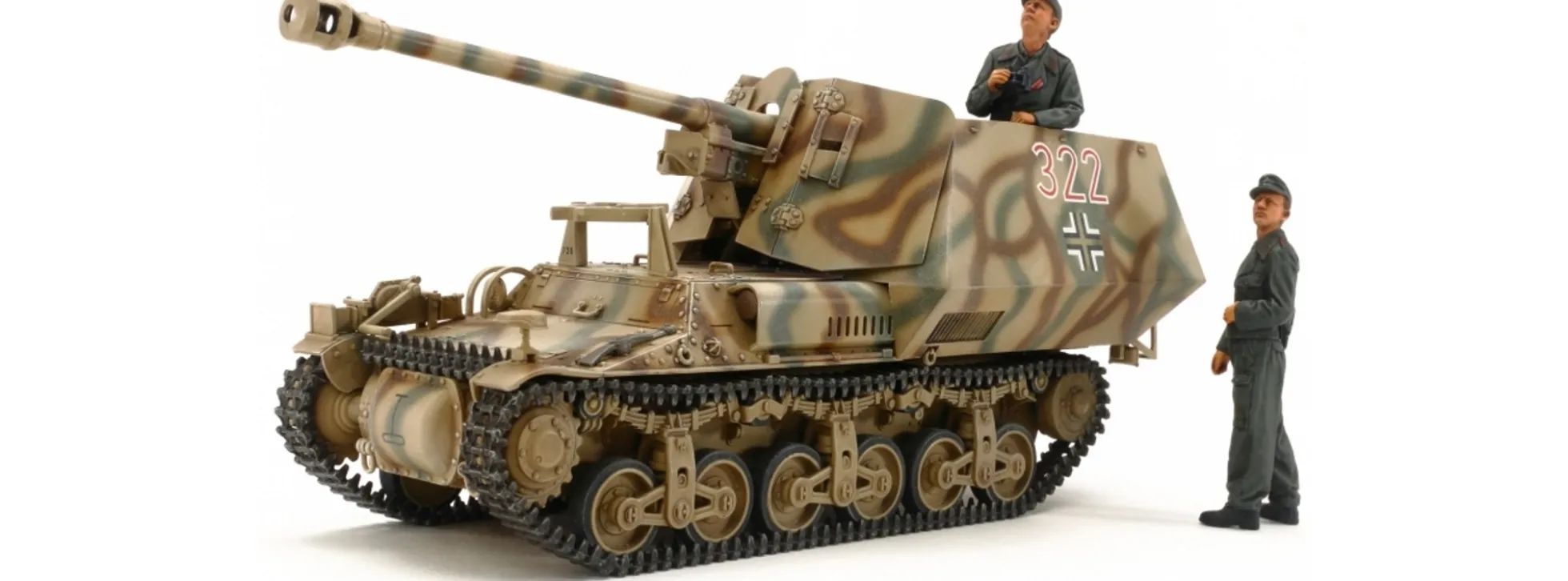 TAMIYA 35370 Dt. Sd.Kfz.135 Marder I Jagdpanzer | Panzer Bausatz 1:35