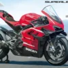 TAMIYA 14143 Ducati Superleggera V4 mit Renn-Kit | Motorrad Bausatz 1:12
