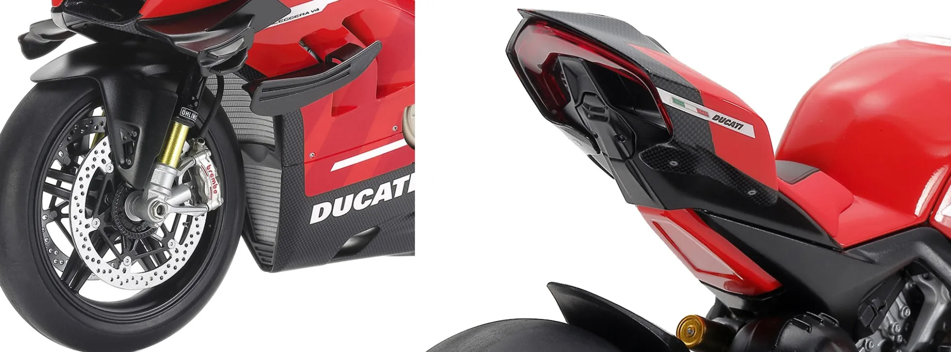 TAMIYA 14143 Ducati Superleggera V4 mit Renn-Kit | Motorrad Bausatz 1:12