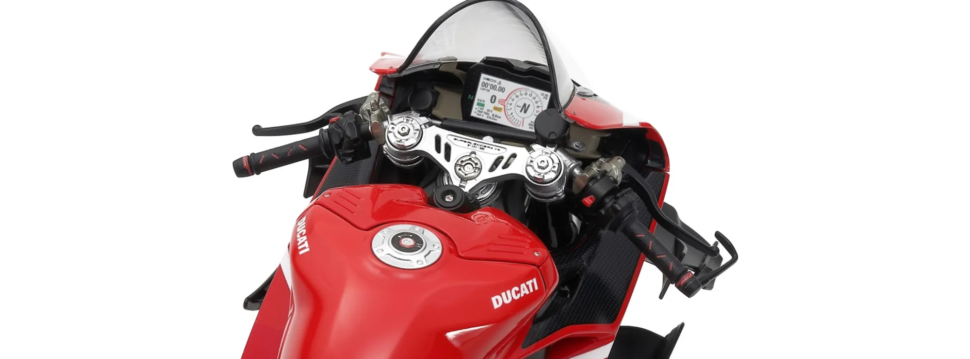 TAMIYA 14143 Ducati Superleggera V4 mit Renn-Kit | Motorrad Bausatz 1:12