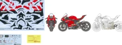 TAMIYA 14143 Ducati Superleggera V4 mit Renn-Kit | Motorrad Bausatz 1:12