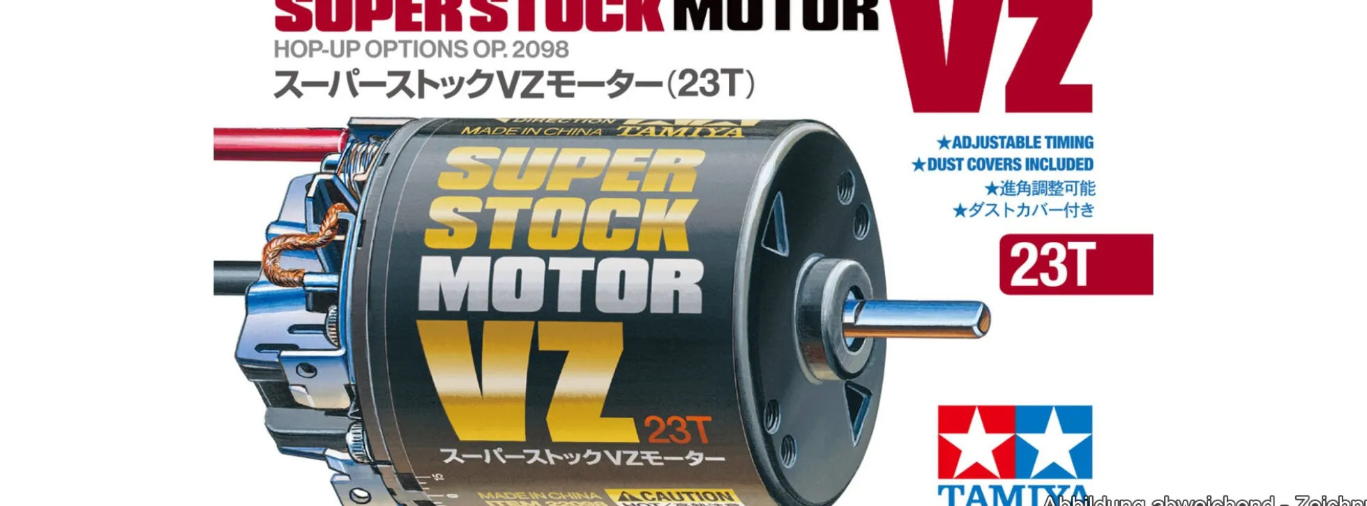TAMIYA 22098 Elektromotor Super Stock VZ | brushed | 23T | RC Auto Zubehör
