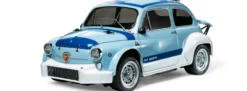 TAMIYA 47492 Fiat Abarth 1000TCR MB-01 Blau Lackiert | RC Auto Bausatz 1:10