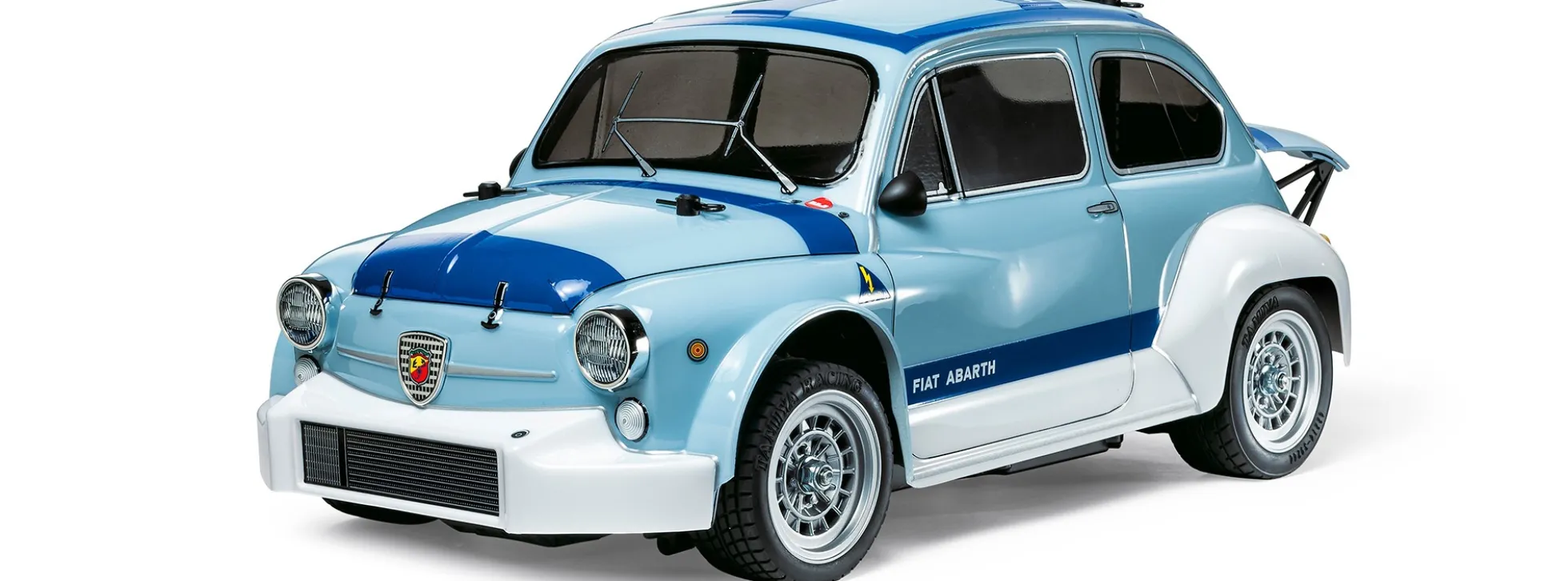 TAMIYA 47492 Fiat Abarth 1000TCR MB-01 Blau Lackiert | RC Auto Bausatz 1:10