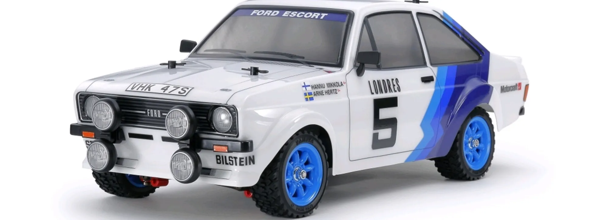 TAMIYA 58687 Ford Escort Mk.II Rallye MF-01X | RC Auto Bausatz 1:10