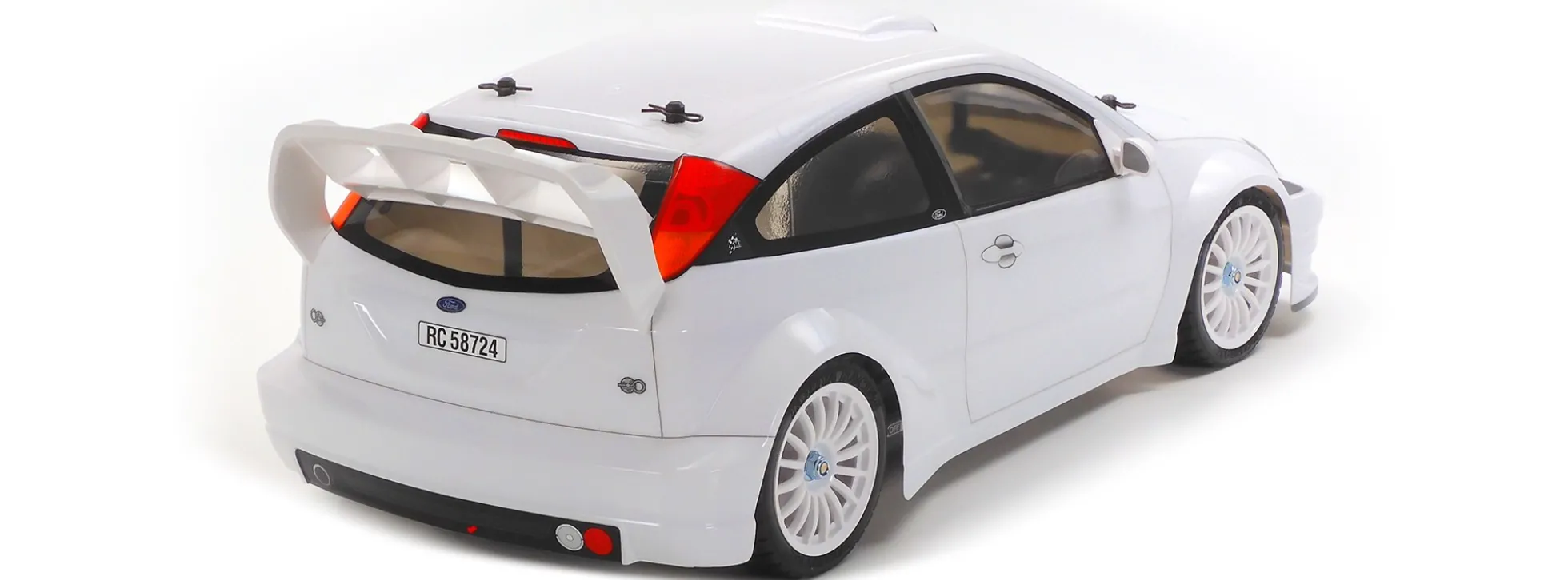TAMIYA 47495 Ford Focus RS Custom TT-02 Vorlackiert | RC Auto Bausatz 1:10