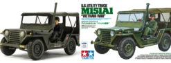 TAMIYA 35334 Ford M151A1 Transportfahrzeug Vietnam-Krieg Militär Bausatz 1:35