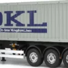 TAMIYA 56377 40 ft. Container 3A Auflieger OKL | Bausatz für RC-Trucks 1:14