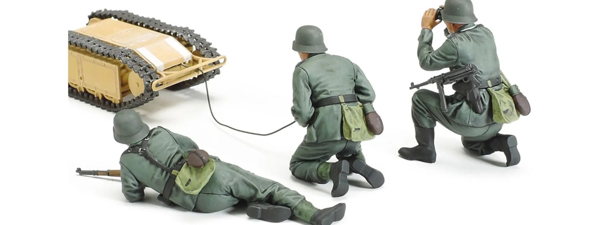 TAMIYA 35357 German Assault Pioneer Team + Goliath Set | Militär Bausatz 1:35