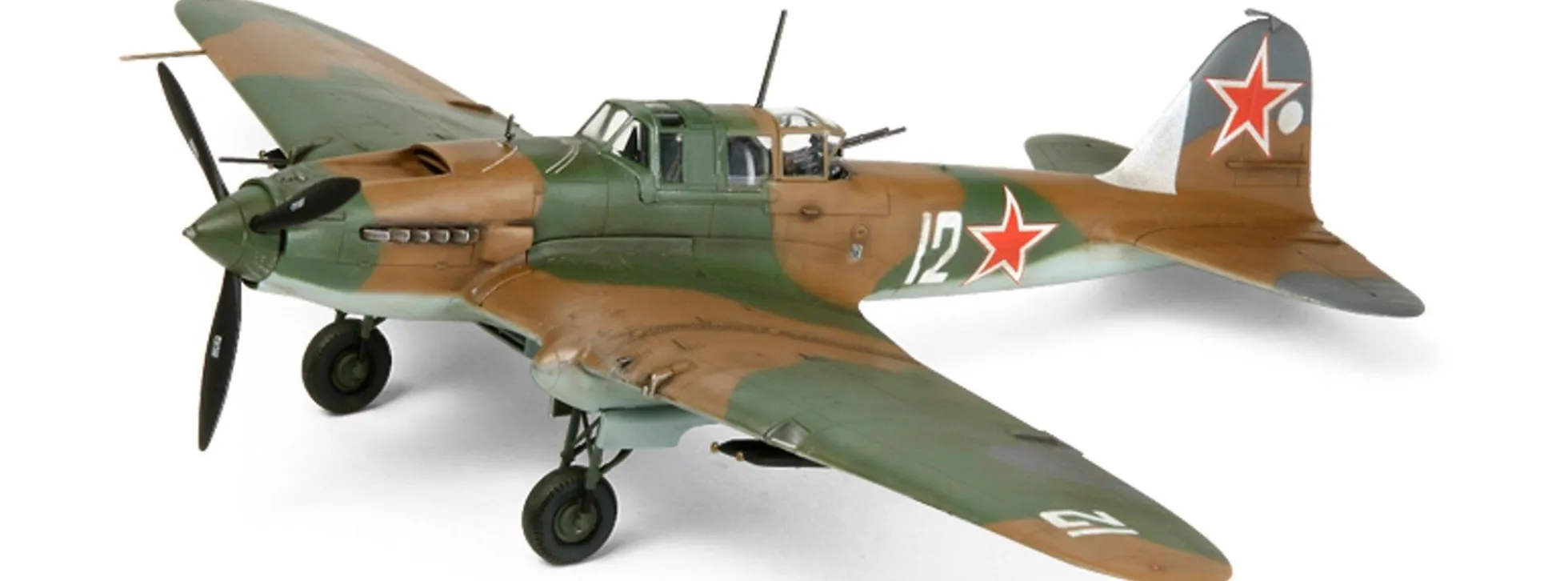 TAMIYA 60781 Iljuschin Il-2 Sturmovik Flugzeug Bausatz 1:72