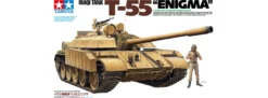 TAMIYA 35324 Iraqi T-55 Enigma Kampfpanzer | Militär Bausatz 1:35