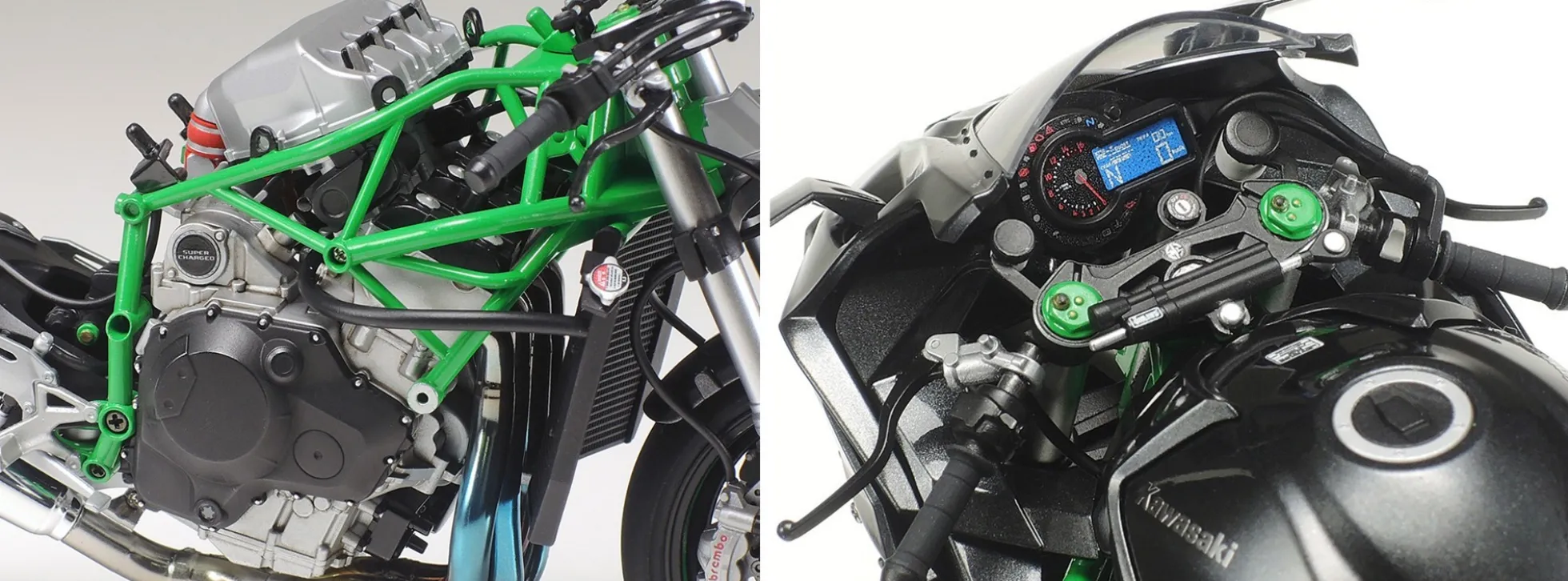 TAMIYA 14131 Kawasaki NINJA H2R | Motorrad Bausatz 1:12